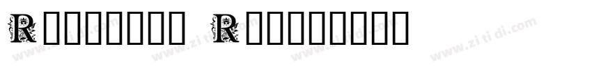 Rhythmic Regal字体转换